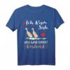 Enten Ich kam sah und war direkt verliebt - Lustiges Entenzucht Erpel T-Shirt für Entenzüchter und Bauernhof-Liebhaber