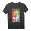 Faultier & Alpaca Ich kam sah und hatte direkt keinen Bock T-Shirt – Lustiges Retro Geschenk für Morgenmuffel, Kaffeeliebhaber & Ironie-Fans
