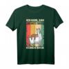 Faultier & Alpaca Ich kam sah und hatte direkt keinen Bock T-Shirt – Lustiges Retro Geschenk für Morgenmuffel, Kaffeeliebhaber & Ironie-Fans