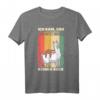 Faultier & Alpaca Ich kam sah und hatte direkt keinen Bock T-Shirt – Lustiges Retro Geschenk für Morgenmuffel, Kaffeeliebhaber & Ironie-Fans