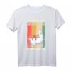 Faultier & Alpaca Ich kam sah und hatte direkt keinen Bock T-Shirt – Lustiges Retro Geschenk für Morgenmuffel, Kaffeeliebhaber & Ironie-Fans