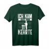 Ich Kam Sah Und Kehrte Schornsteinfeger Geschenk - Lustiges Kaminfeger T-Shirt für Beruf, Geburtstag & Weihnachten