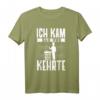 Ich Kam Sah Und Kehrte Schornsteinfeger Geschenk - Lustiges Kaminfeger T-Shirt für Beruf, Geburtstag & Weihnachten