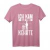 Ich Kam Sah Und Kehrte Schornsteinfeger Geschenk - Lustiges Kaminfeger T-Shirt für Beruf, Geburtstag & Weihnachten