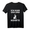 Schornsteinfeger - Lustiges Spruch T-Shirt mit 'ich kam, sah und kehrte' für Männer | Geschenkidee für Geburtstag, Schulabschluss & Weihnachten
