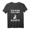 Schornsteinfeger - Lustiges Spruch T-Shirt mit 'ich kam, sah und kehrte' für Männer | Geschenkidee für Geburtstag, Schulabschluss & Weihnachten