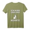 Schornsteinfeger - Lustiges Spruch T-Shirt mit 'ich kam, sah und kehrte' für Männer | Geschenkidee für Geburtstag, Schulabschluss & Weihnachten