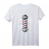 Friseur Barber Pole Set T-Shirt mit Schere, Haarschneider & Kamm – Perfekt für Barbershop & Herrenfriseure