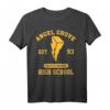 HapKoala Angel Grove High School Officially Licensed T-Shirt – Retro & Vintage Power Rangers Fan-Shirt für Fans & Sammler