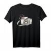 Schönes Vintage Kamera Schmetterlinge Stil T-Shirt – Unisex Retro Fotografie Mode für Fotografen & Fotobegeisterte