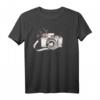 Schönes Vintage Kamera Schmetterlinge Stil T-Shirt – Unisex Retro Fotografie Mode für Fotografen & Fotobegeisterte