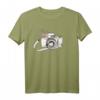 Schönes Vintage Kamera Schmetterlinge Stil T-Shirt – Unisex Retro Fotografie Mode für Fotografen & Fotobegeisterte