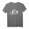 Schönes Vintage Kamera Schmetterlinge Stil T-Shirt – Unisex Retro Fotografie Mode für Fotografen & Fotobegeisterte