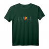 Herzschlag Kamerun EKG T-Shirt mit Flagge – Stolzes Kameruner Design, ideal als Geschenk für Fans und Unterstützer