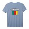 Kamerun T-Shirt mit Flaggen Motiv – Stolzes Fan-Shirt für Nationalfeiertage, Sportturniere und Heimatliebe