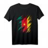 Republique du Cameroun Cameroon Flagge T-Shirt – Stolz auf Kamerun, perfekt für Fans, Urlauber und Heimatverbundene