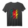 Republique du Cameroun Cameroon Flagge T-Shirt – Stolz auf Kamerun, perfekt für Fans, Urlauber und Heimatverbundene