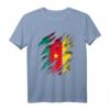 Republique du Cameroun Cameroon Flagge T-Shirt – Stolz auf Kamerun, perfekt für Fans, Urlauber und Heimatverbundene