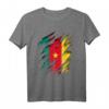 Republique du Cameroun Cameroon Flagge T-Shirt – Stolz auf Kamerun, perfekt für Fans, Urlauber und Heimatverbundene