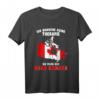 Brauche keine Therapie - Ich muss nur nach Kanada T-Shirt mit Flagge, perfektes Geschenk für Kanada-Reisende & Vorfreude auf den nächsten Urlaub
