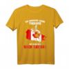 Brauche keine Therapie - Ich muss nur nach Kanada T-Shirt mit Flagge, perfektes Geschenk für Kanada-Reisende & Vorfreude auf den nächsten Urlaub