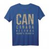 Kelowna Kanada T-Shirt - Klassisch geschnitten, doppelt genähter Saum, perfektes Souvenir für Kanada-Reisende