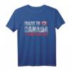 Lustiges Kanada T-Shirt mit Flagge - Made in Canada A Long Time Ago für Kanadafans und Naturliebhaber
