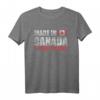 Lustiges Kanada T-Shirt mit Flagge - Made in Canada A Long Time Ago für Kanadafans und Naturliebhaber
