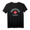 Vancouver Kanada T-Shirt mit Kanadischer Flagge und Ahornblatt – Sportliches Souvenir, Geschenk & Urlaubserinnerung