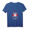 Damen T-Shirt 'Ich Brauche Keine Therapie Ich Muss Nur Nach Kanada' - Humorvolles V-Ausschnitt Shirt für Reiseliebhaberinnen