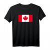 Kanada Flagge T-Shirt mit rotem Ahornblatt – Klassisch geschnitten, ideal für Kanadische Fans und Stolz auf Kanada