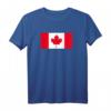 Kanada Flagge T-Shirt mit rotem Ahornblatt – Klassisch geschnitten, ideal für Kanadische Fans und Stolz auf Kanada
