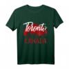 Kanadische Flagge Toronto Kanada T-Shirt – Perfektes Geschenk für Kanada-Liebhaber, Urlauber & Naturfreunde zu Weihnachten, Geburtstag & Kanada-Tag