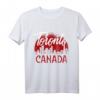 Kanadische Flagge Toronto Kanada T-Shirt – Perfektes Geschenk für Kanada-Liebhaber, Urlauber & Naturfreunde zu Weihnachten, Geburtstag & Kanada-Tag