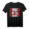 Kanadische Flagge Kanada T-Shirt - Für Kanadier und Kanada-Fans, mit Ahornblatt Design, ideal zum Nationalfeiertag oder als Geschenk