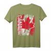 KANADA Flagge T-Shirt für Damen, Herren & Kinder - Klassischer Schnitt mit doppeltem Saum