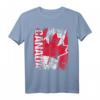 KANADA Flagge T-Shirt für Damen, Herren & Kinder - Klassischer Schnitt mit doppeltem Saum