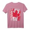 KANADA Flagge T-Shirt für Damen, Herren & Kinder - Klassischer Schnitt mit doppeltem Saum