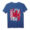 KANADA Flagge T-Shirt für Damen, Herren & Kinder - Klassischer Schnitt mit doppeltem Saum