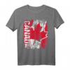 KANADA Flagge T-Shirt für Damen, Herren & Kinder - Klassischer Schnitt mit doppeltem Saum