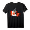 Kanada Flagge T-Shirt mit Ahornblatt - Stolz zeigen & Kanada-Fans Geschenk für Kanada-Tag, Weihnachten & Erntedank