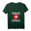 Damen Ich Brauche Keine Therapie Ich Muss Nur Nach Kanada T-Shirt mit V-Ausschnitt – Perfektes Geschenk für Kanada-Liebhaber und Touristen