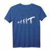 Kanu Evolution T-Shirt Outdoor Shirt – Lustige Geschenkidee für Kanufahrer und Wassersportfans