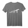 Kanu Evolution T-Shirt Outdoor Shirt – Lustige Geschenkidee für Kanufahrer und Wassersportfans