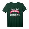 Nur ein Mädchen Kanufahren T-Shirt – Lustiges Outfits für Kanufahrerin & Geschenkidee für Wassersportliebhaberinnen
