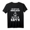Bootsführer Bootsführerschein bestanden T-Shirt – Lustiges Kapitän Geschenk für Bootsfahrer,Segel- & Motorbootliebhaber