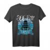 Samos Griechenland Boot Yacht Kapitän Crew Seefahrer T-Shirt – Perfektes Geschenk für Segler, Kapitäne & Yachtliebhaber zum Urlaub, Geburtstag & Weihnachten
