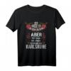 Karlsruher Spruch T-Shirt – Lustiges Heimatmotiv für Karlsruhe Fans, Freunde & Familie als Geschenk zu Weihnachten, Geburtstag oder Feier