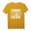 Straight outta Karlsruhe - Vintage Retro Stadt-Statement T-Shirt für Fans, Humor und Alltag