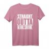 Straight outta Karlsruhe - Vintage Retro Stadt-Statement T-Shirt für Fans, Humor und Alltag